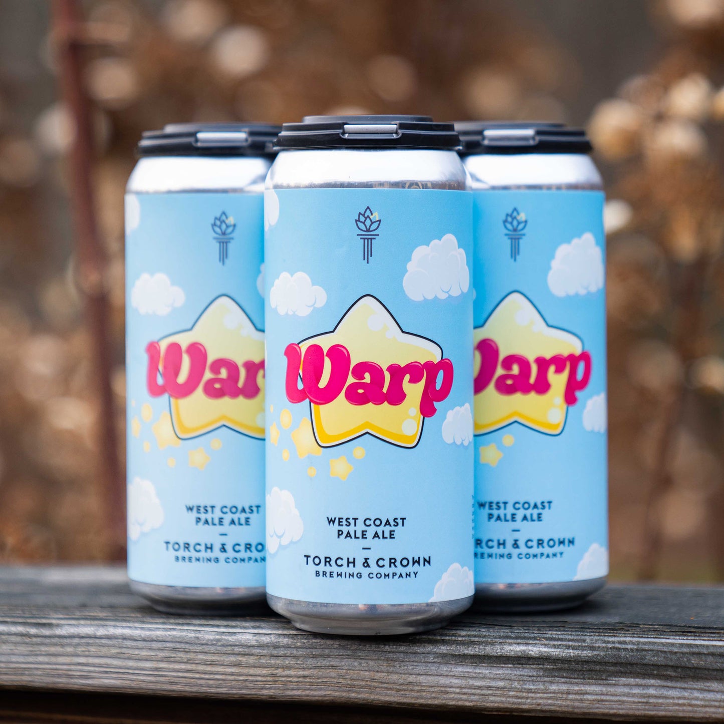 Warp West Coast Pale Ale | Torch & Crown Brewing Co
